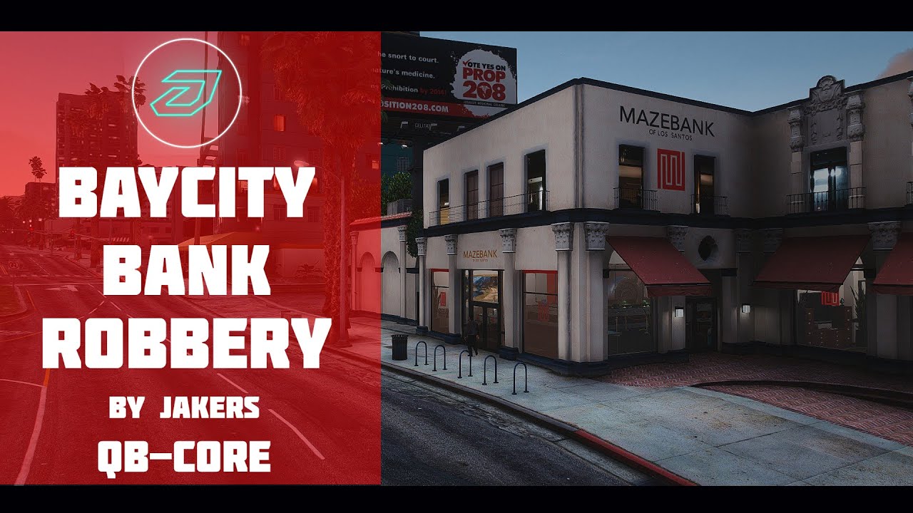[QBCORE] BAY CITY BANK ROBBERY (FIVEM SCRIPT)