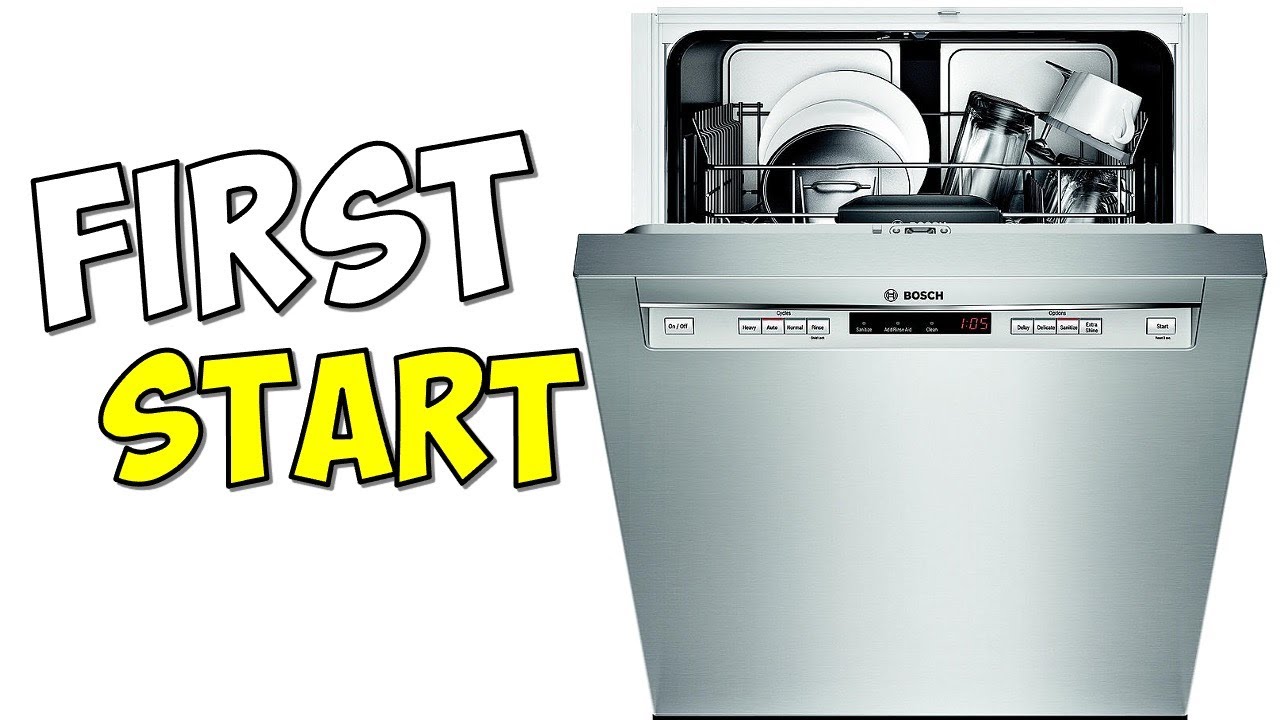 First Time Using a Bosch Dishwasher? Here&rsquo;s How to Start It!