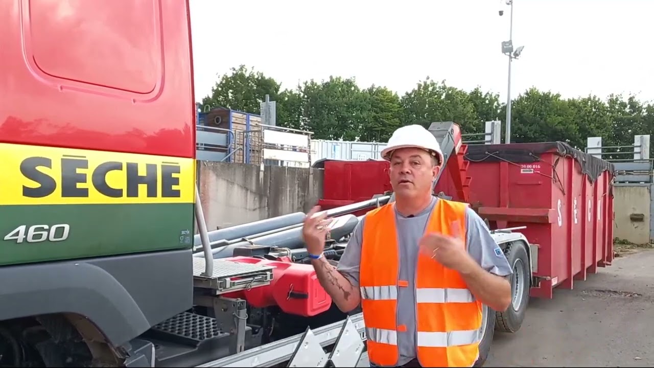 [#MonMétierSéché] Jean-Louis, chauffeur de camion ampliroll