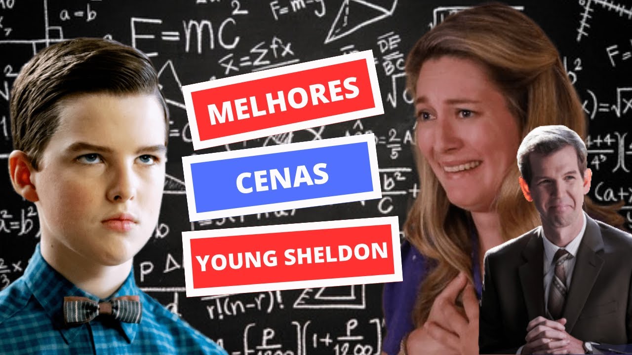 AS MELHORES CENAS DO SHELDON COOPER NA SERIE YOUNG SHELDON