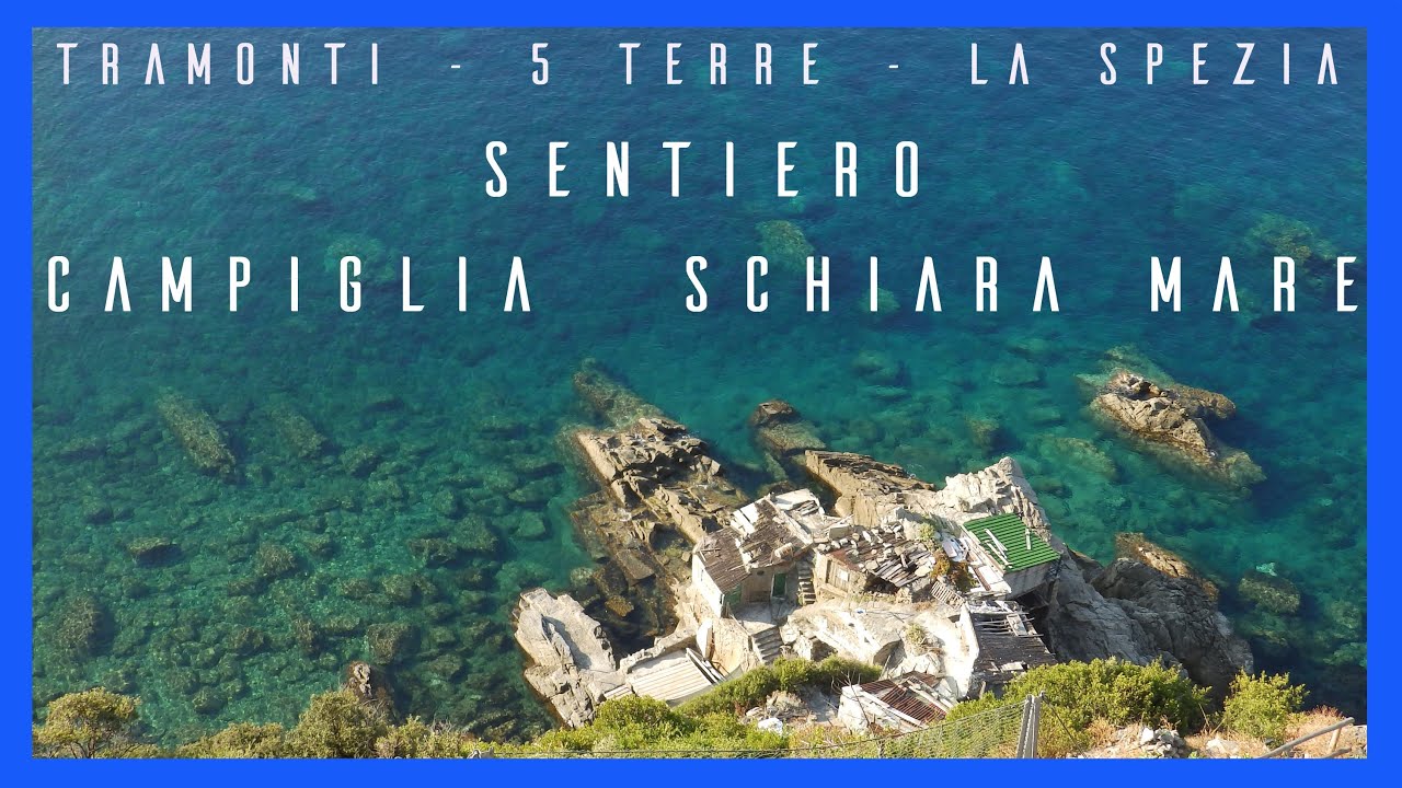 Sentiero Campiglia - Schiara Scalo. Tramonti - 5 Terre - La Spezia (Italy)