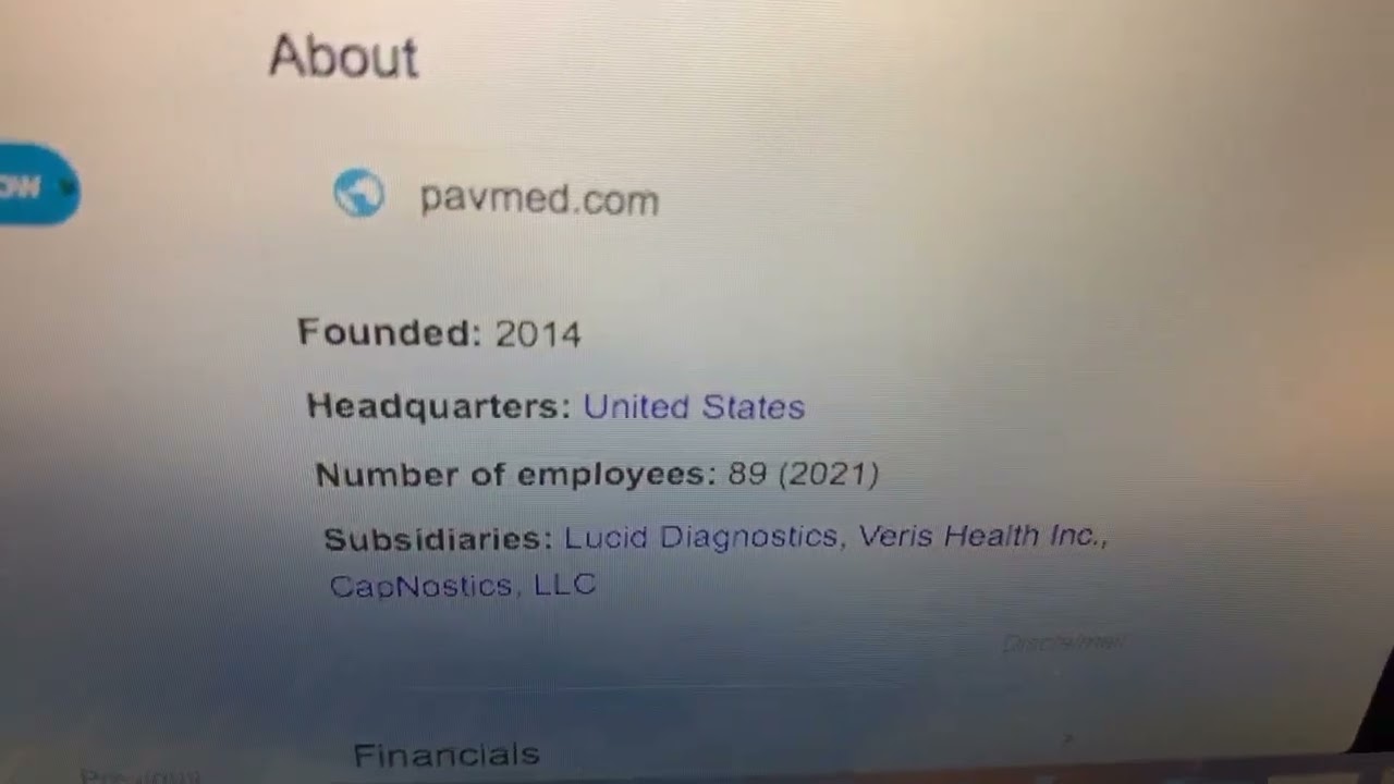 🔴 PAVmed PAVMZ Stock Information 🔴