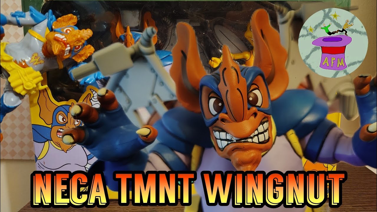 One of the Best Neca TMNT Cartoon Action Figures - Wingnut & Screwloose Toy Review