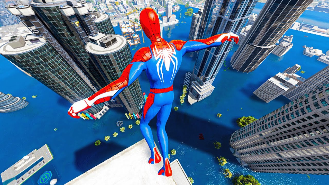 GTA 5 Ragdolls SPIDERMAN Jumps/Fails (Euphoria Physics) #202