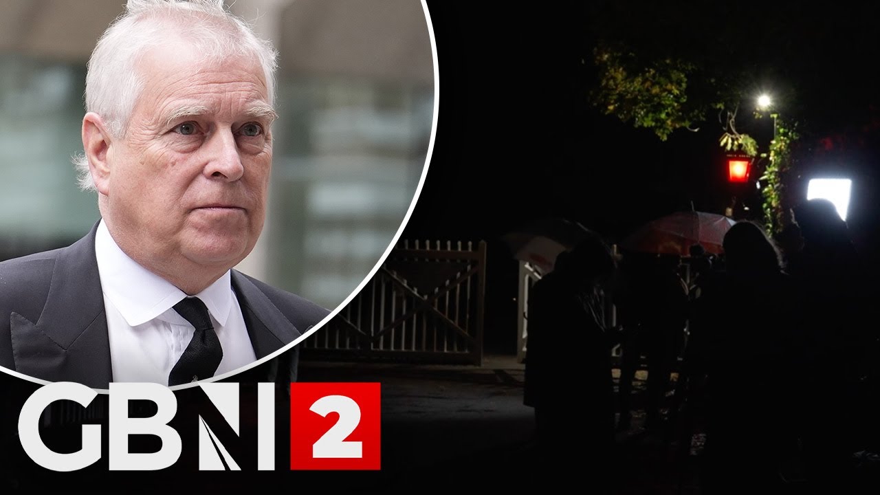 WATCH: Prince Andrew’s residence Royal Lodge