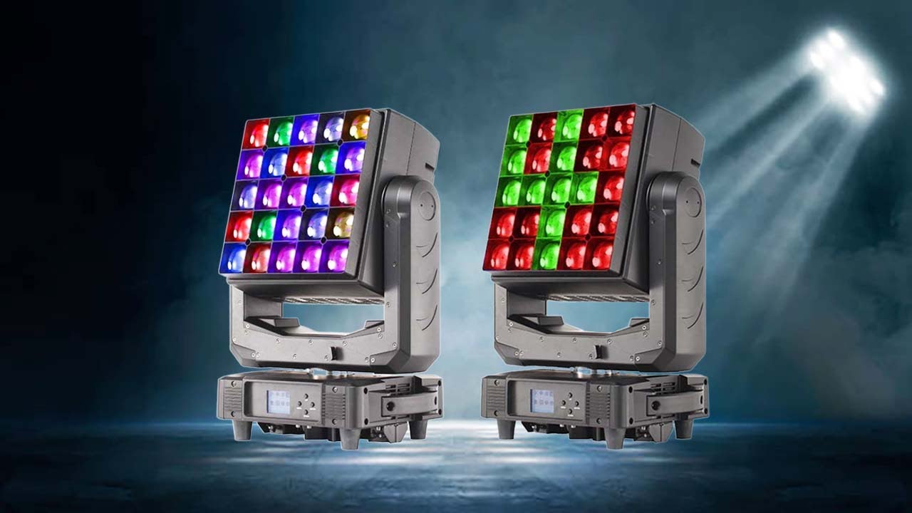 2540Z Pixel Control 25X40W Matrix Moving Head Light