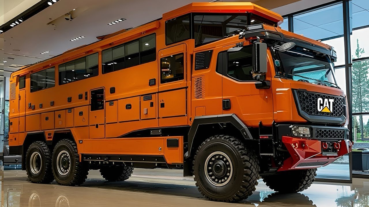 Would You Live in a $2.5M 6x6? 2026 Caterpillar Desert Titan – The Ultimate Luxury Desert Beast
