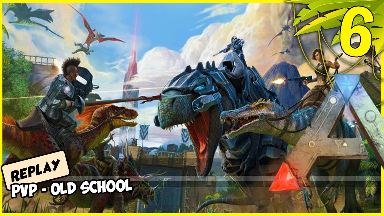 ARK pvp old School - ARK Survival Evolved (ep6)