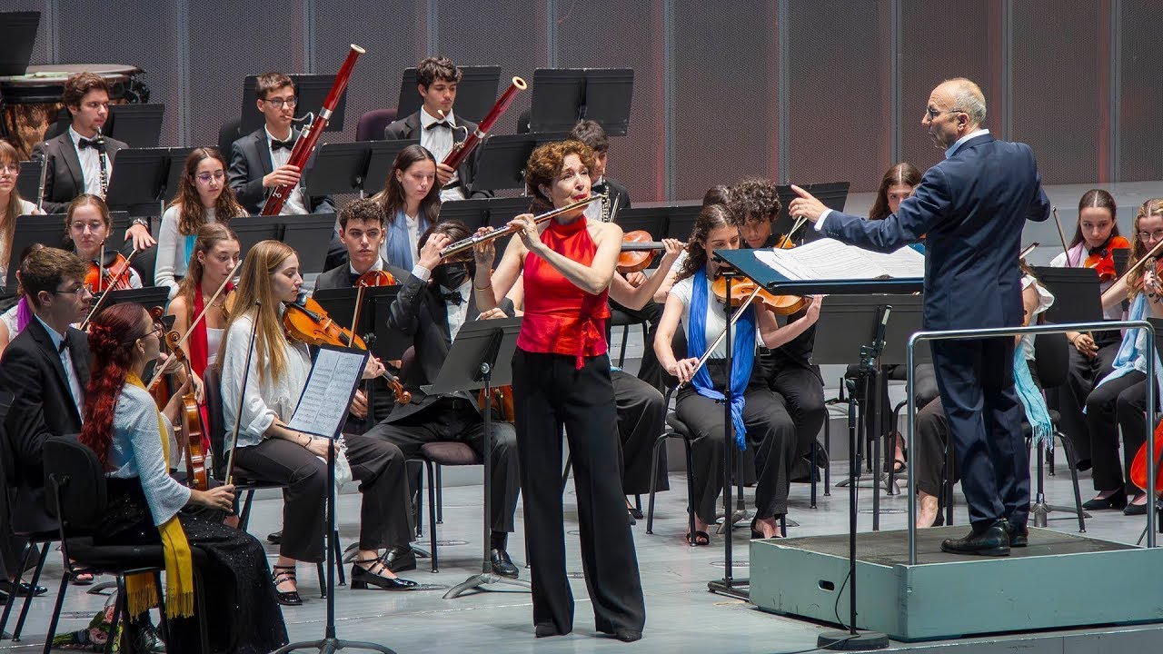 Concerto para Flauta e Orquestra - Jacques Ibert | Juliette Hurel em flauta com Orquestra ARTAVE
