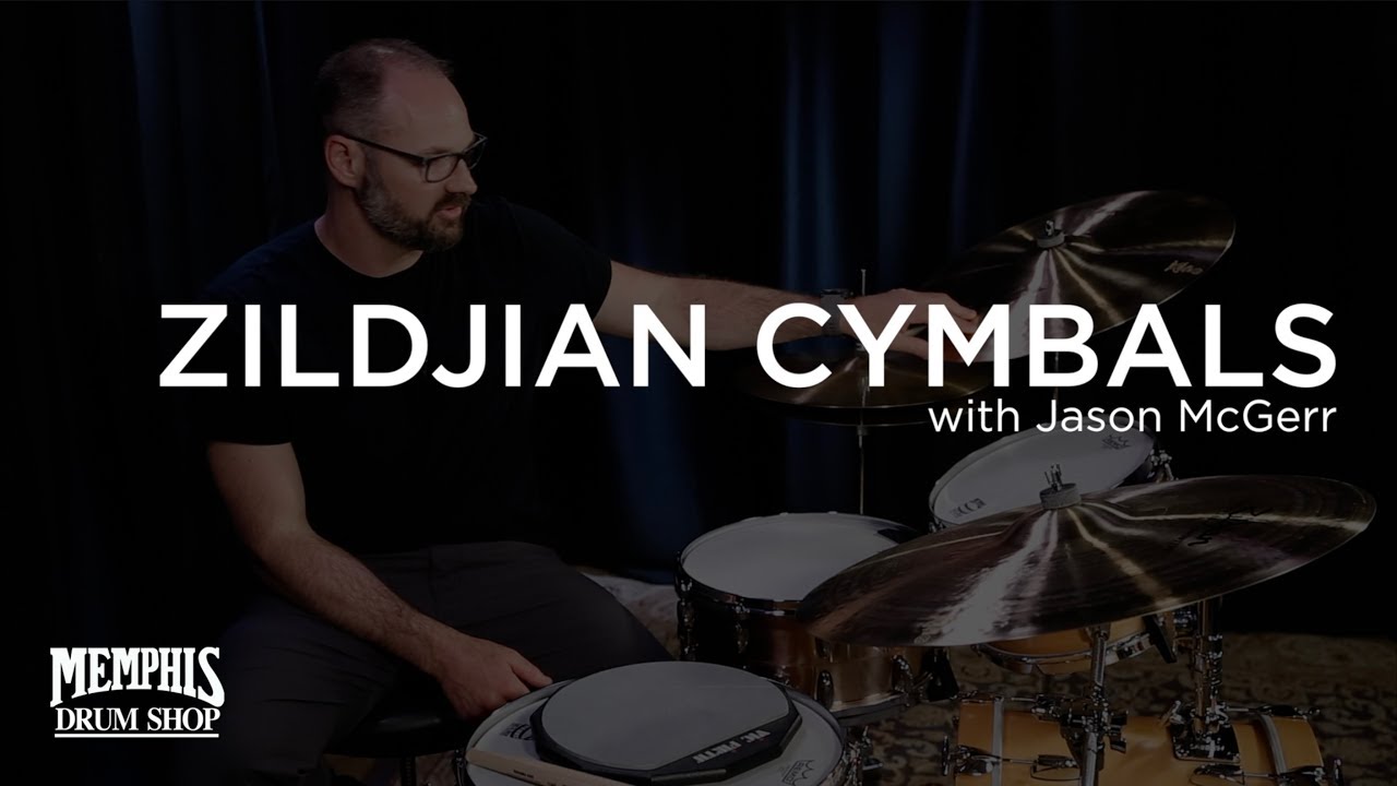 Jason McGerr talks about playing Zildjian Cymbals at Memphis Drum Shop