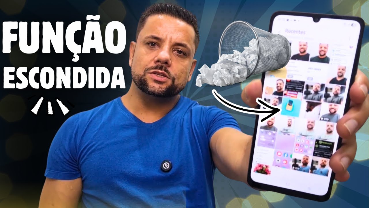 RECUPERE TUDO! ♻️ Onde Encontrar A Lixeira Escondida Nos Apps Do Celular Samsung Galaxy A07