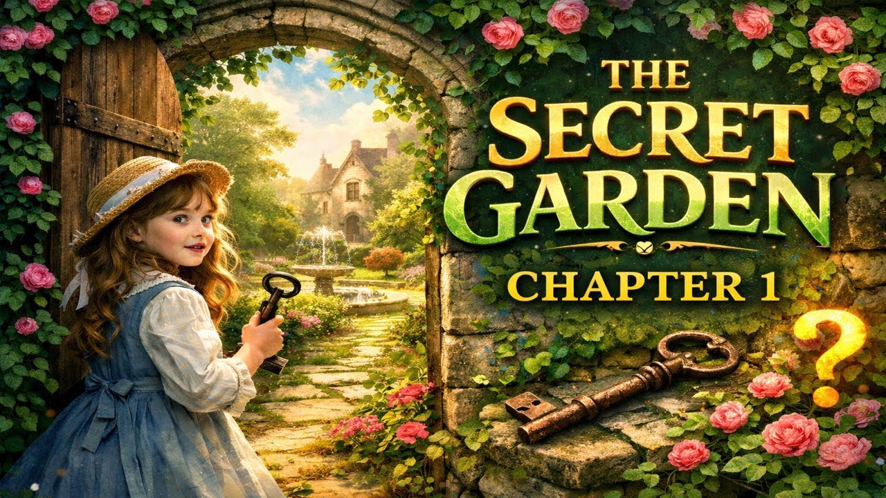 The Story - The Secret Garden -Chapter 1 -THERE IS NO ONE LEFT #EnglishStory #boringstory #storytime