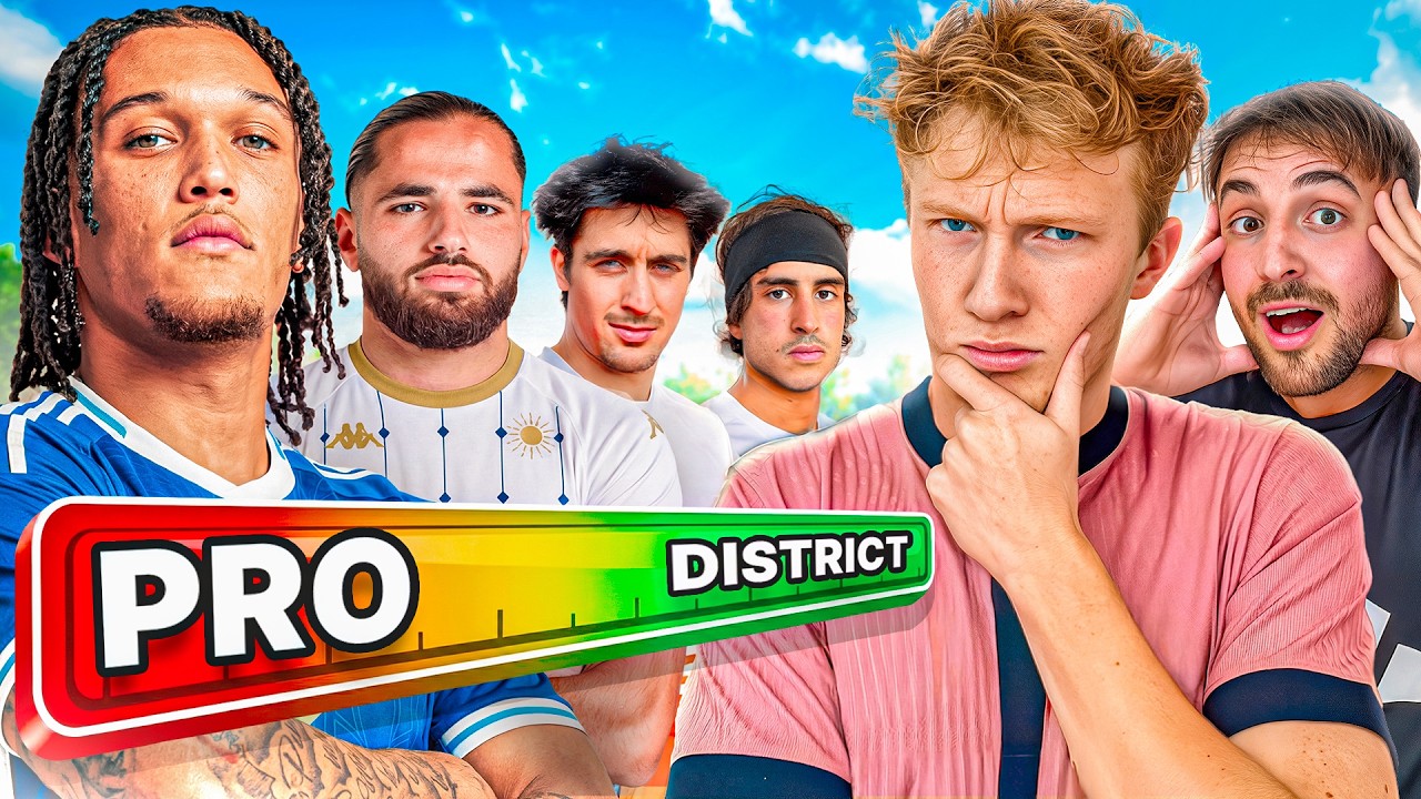 ON AFFRONTE DES JOUEURS DU NIVEAU DISTRICT À LA LIGUE 1 !!