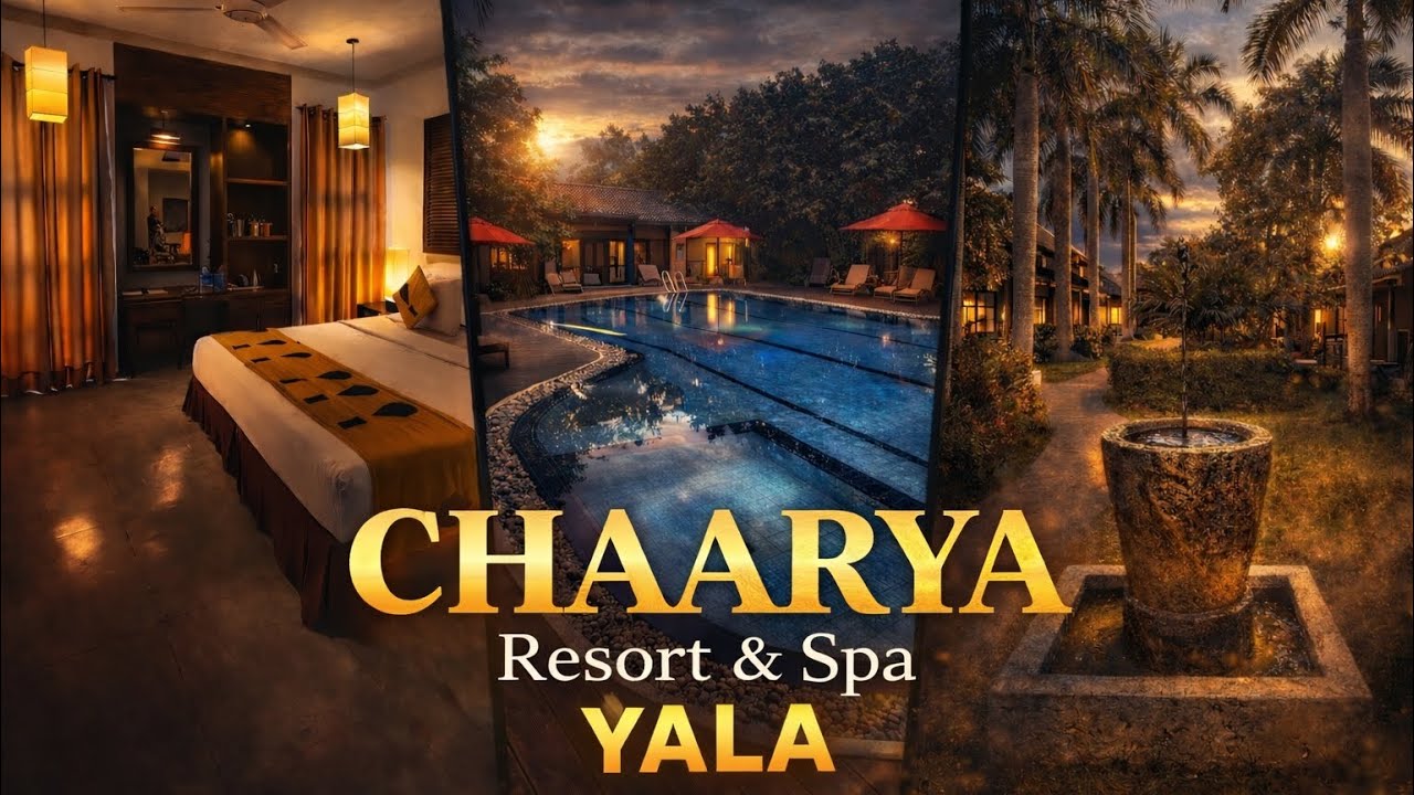Chaarya resort & spa - luxury property in Yala 🇱🇰 Sri Lanka - luxury resort vlog 🤩