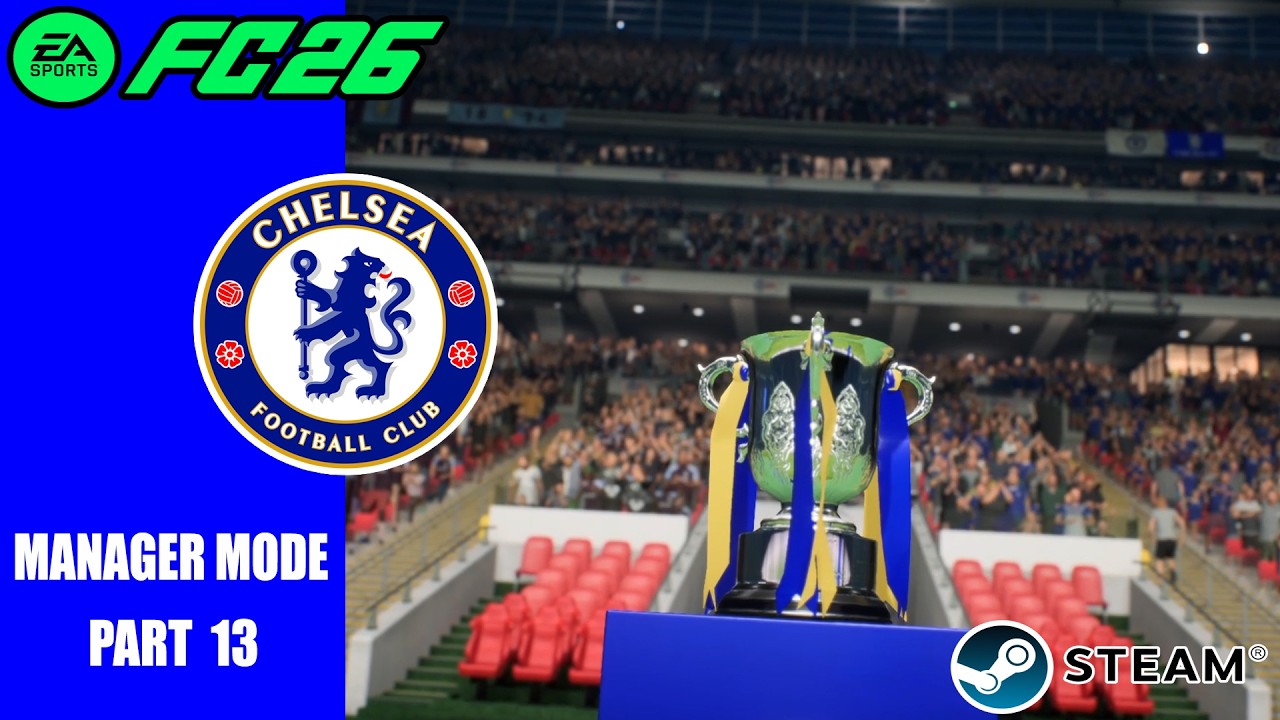 รอบชิงชนะเลิศคาราบาว คัพมาถึงแล้ว | FC26 MANAGER MODE