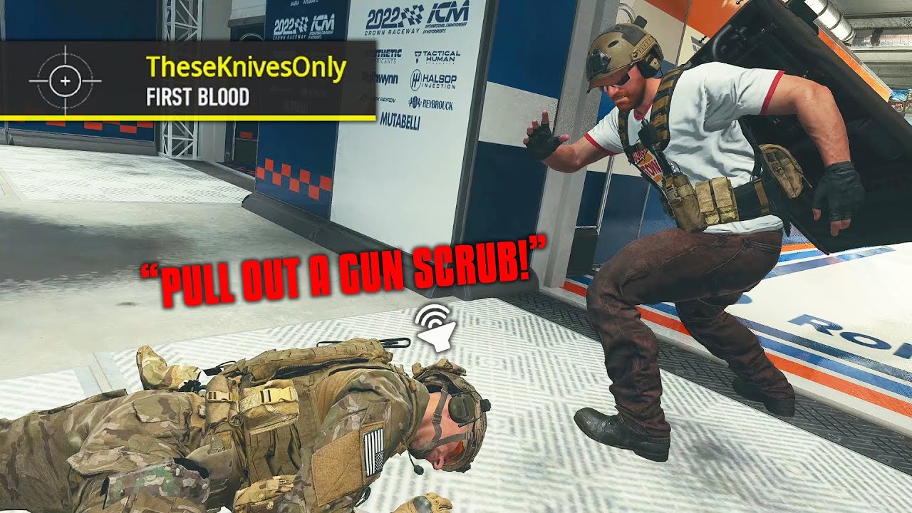 "play like a MAN and pull out a GUN RIGHT NOW!"