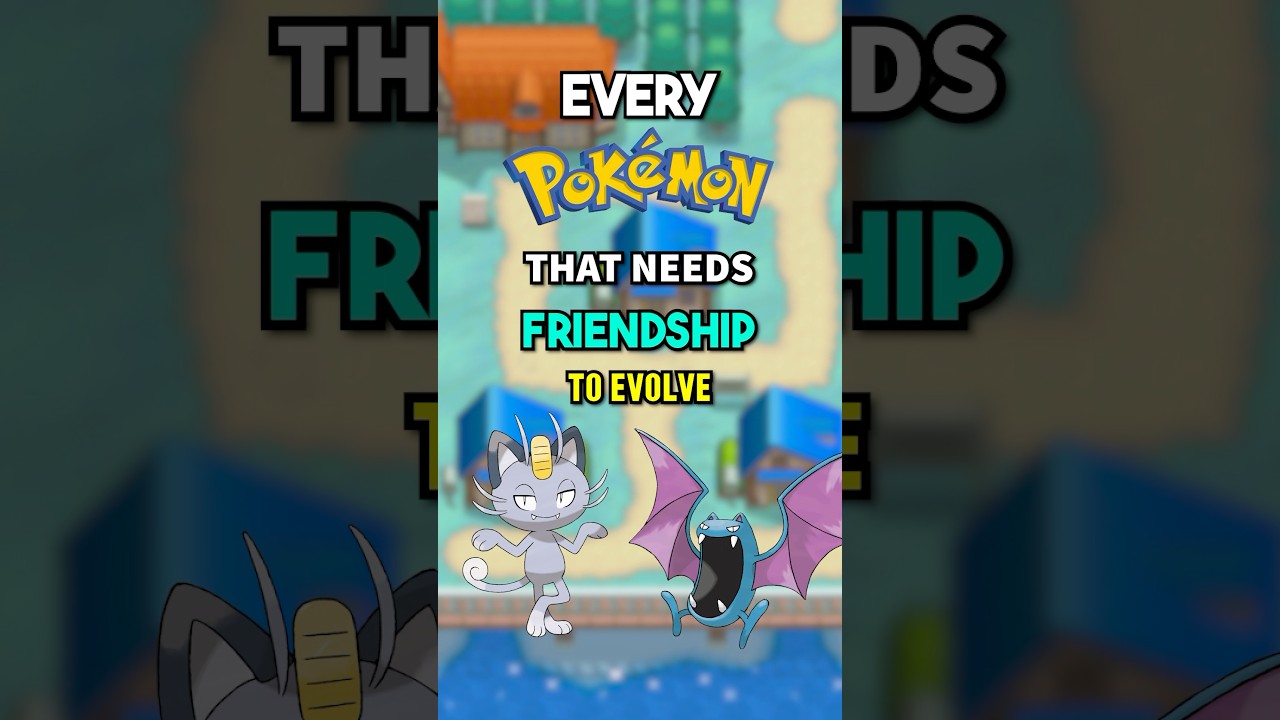 Все покемоны, которым нужна дружба для эволюции!