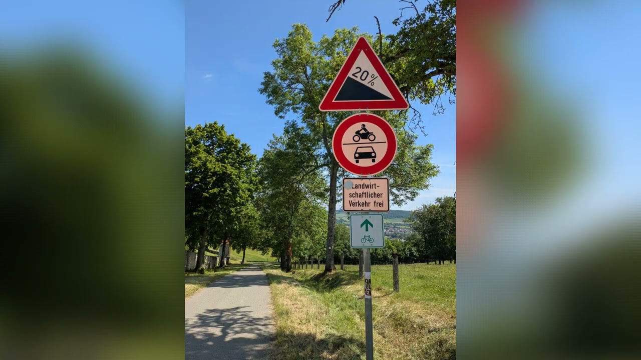 25 Himmelfahrt Mai Kocher-Jagst-Radweg