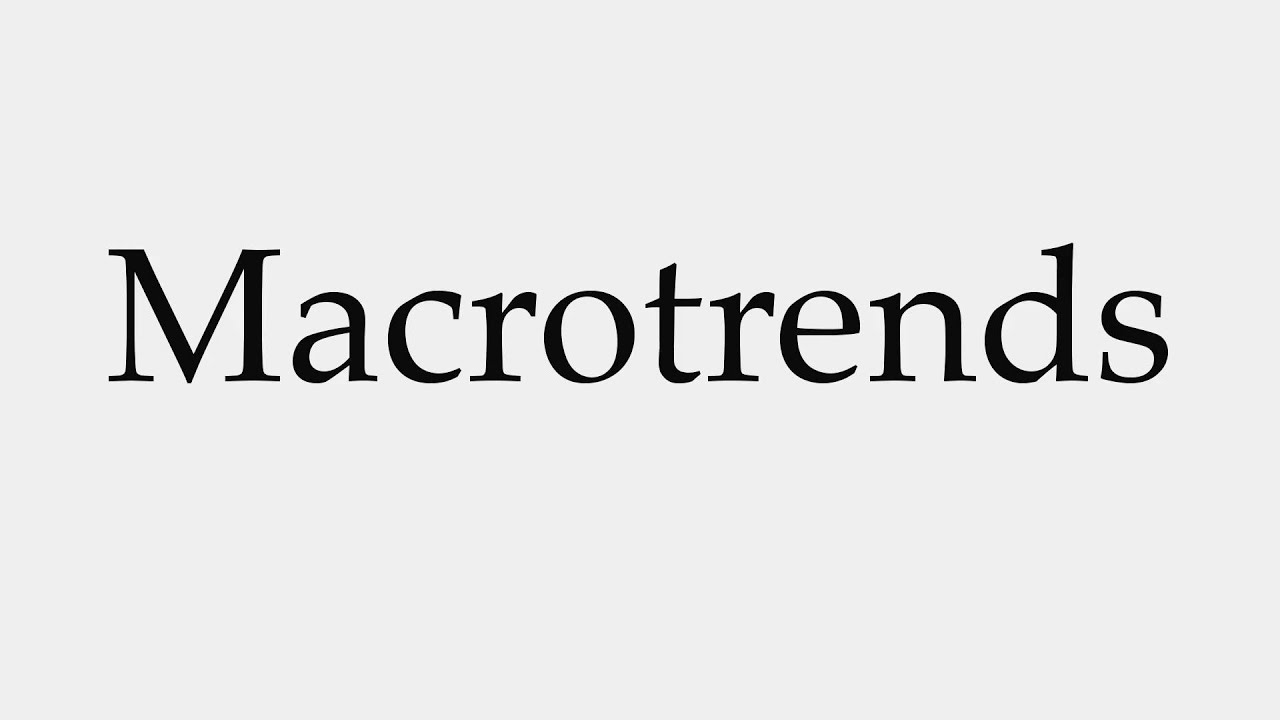 How to Pronounce Macrotrends