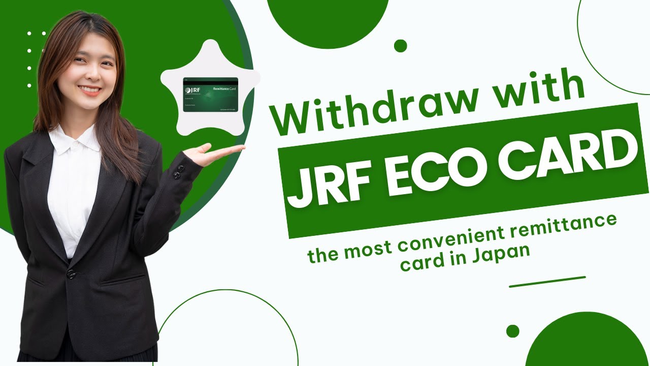 How to withdraw or check balance with JRF ECO Card at Yucho ATM