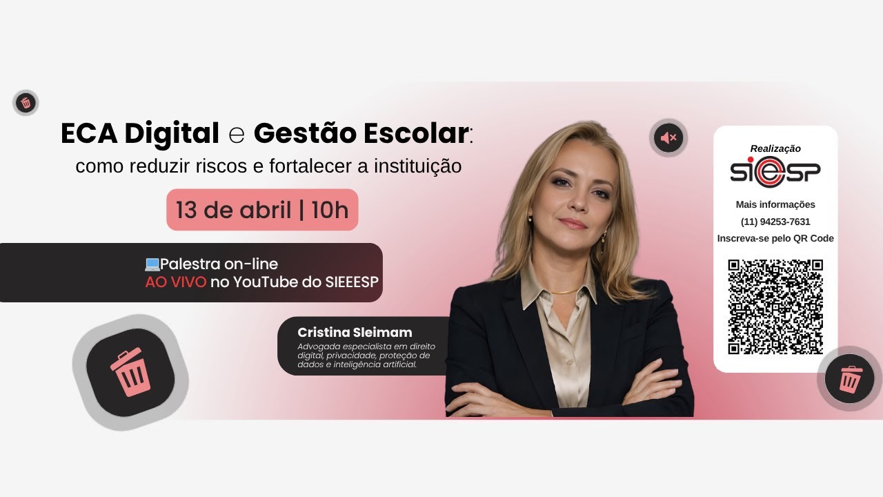 LIVE: ECA Digital e Gest&atilde;o Escolar: Como Reduzir Riscos e Fortalecer a Institui&ccedil;&atilde;o