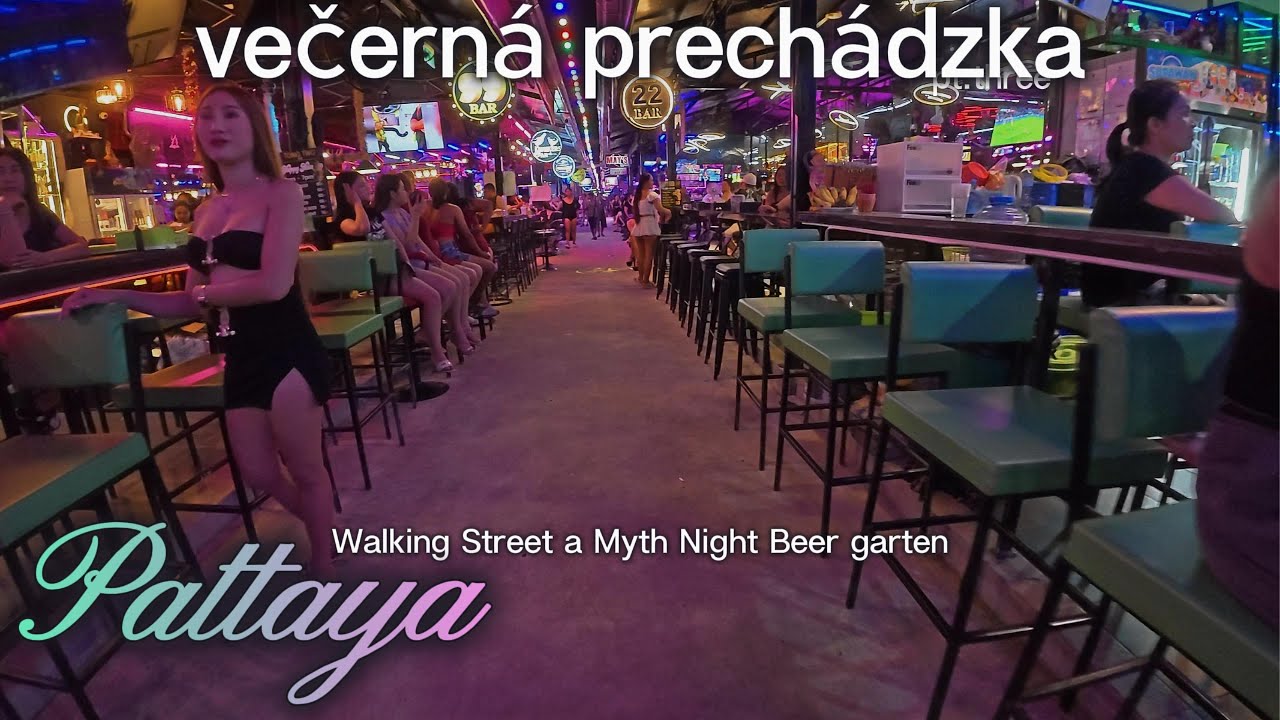 🔞Prechádzka po Walking Street a Myth Night 🍻 / Pattaya ❤️/ Thajsko🇹🇭
