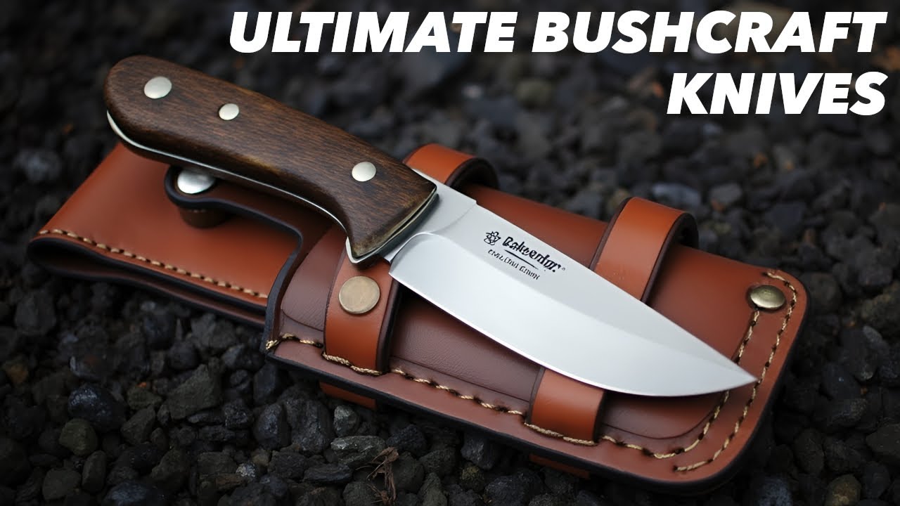 TOP 15 ULTIMATE BUSHCRAFT KNIVES ON AMAZON 2025!