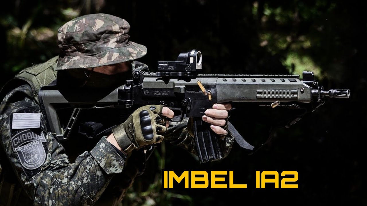 O novo fuzil do exército Brasileiro (IMBEL IA2) - Canal militar