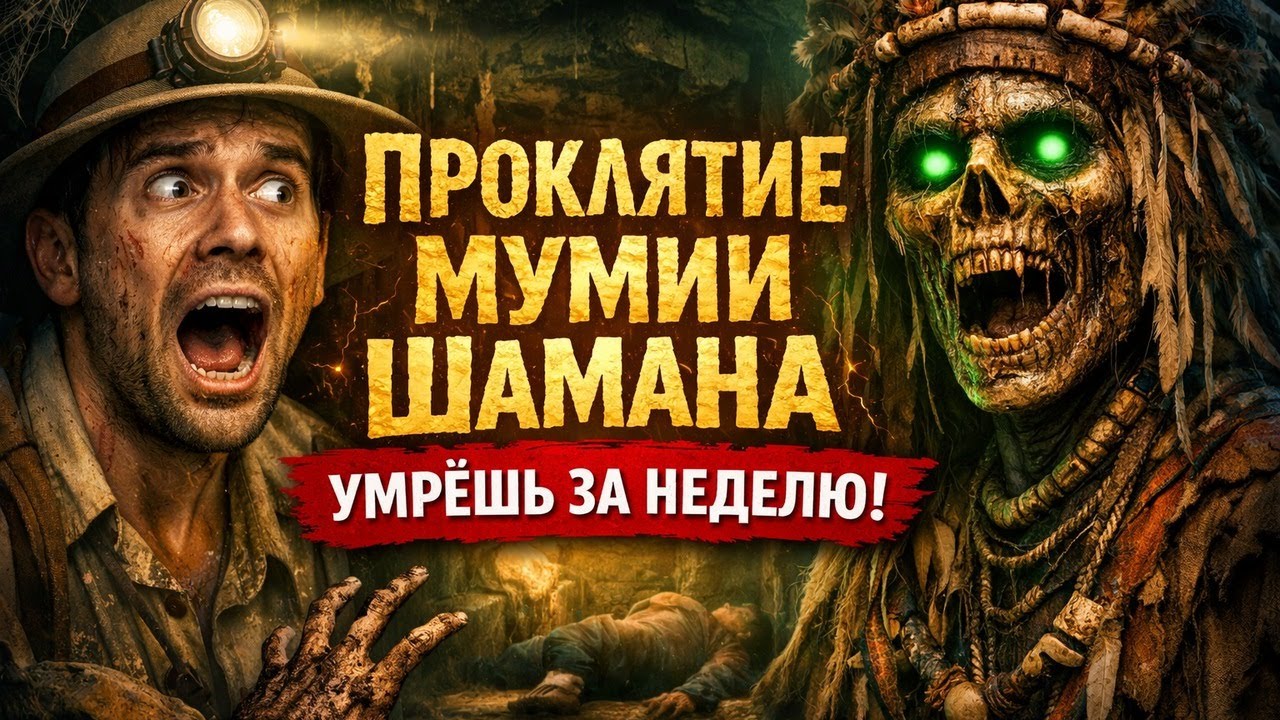 Неделя до смерти: Проклятие мумии: почему ВСЕ, кто её нашли, умерли за 7 дней? Страшные истории