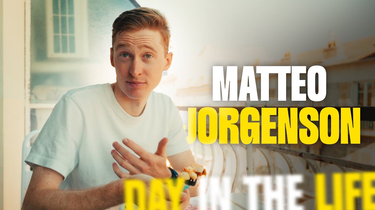 DAY IN THE LIFE of a PRO CYCLIST: Matteo Jorgenson