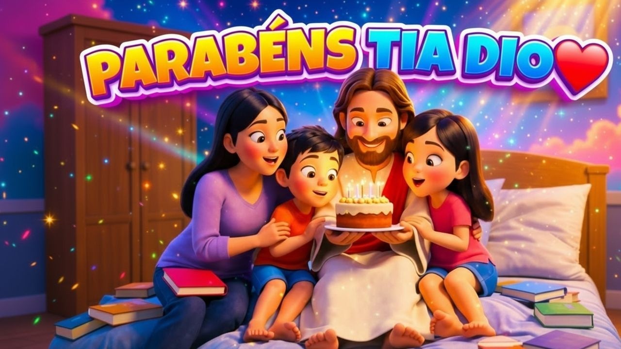 Jesus visita a Casa da Tia Dio com Ana e Gugu em Manaus