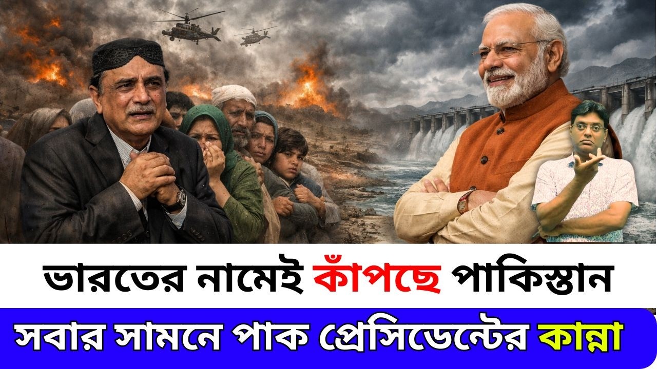 ভারতের নামেই কাঁপছে পাকিস্তান।Pakistan trembles at the name of India।santanu roy