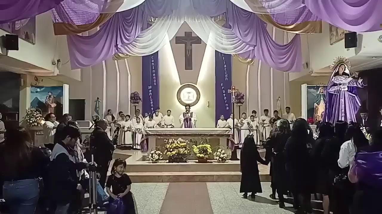 Ingreso de la Procesión de 4o Sábado de Cuaresma