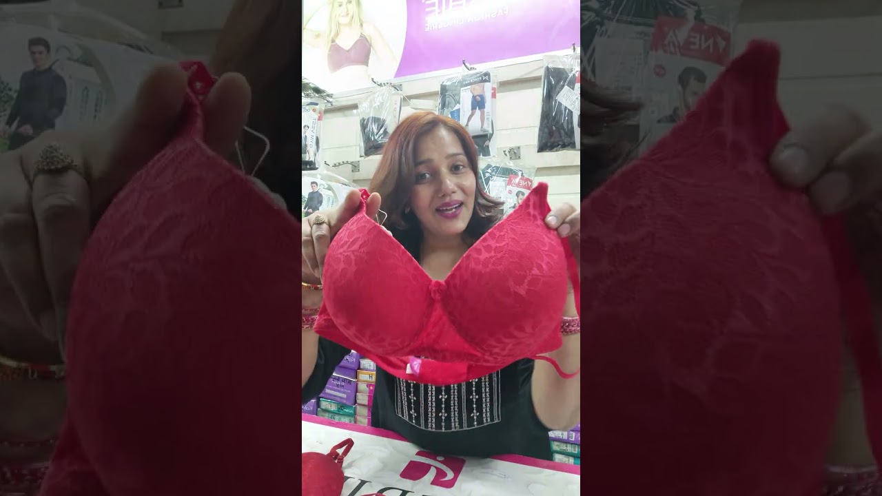 Red ♥️♥️ colour Fancy Bra Soft Padded| Floret Company| Buy Now online 😘 lingerie booking-8383061343 