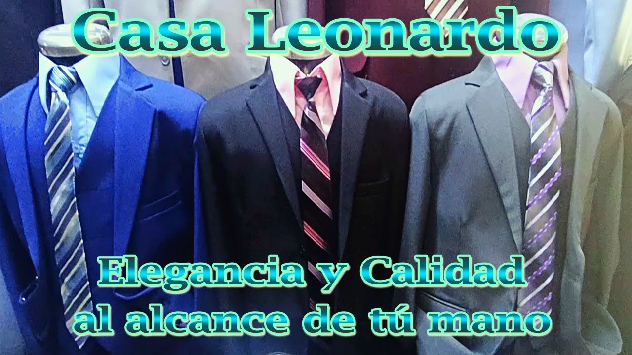 Casa Leonardo | Excelentes trajes de graduación a un muy buen precio.