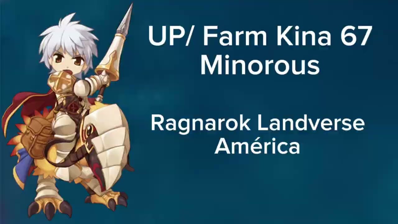 [Ragnarok Landverse América] Cavaleiro de Lança nos Minorous [UP/FARM]✨