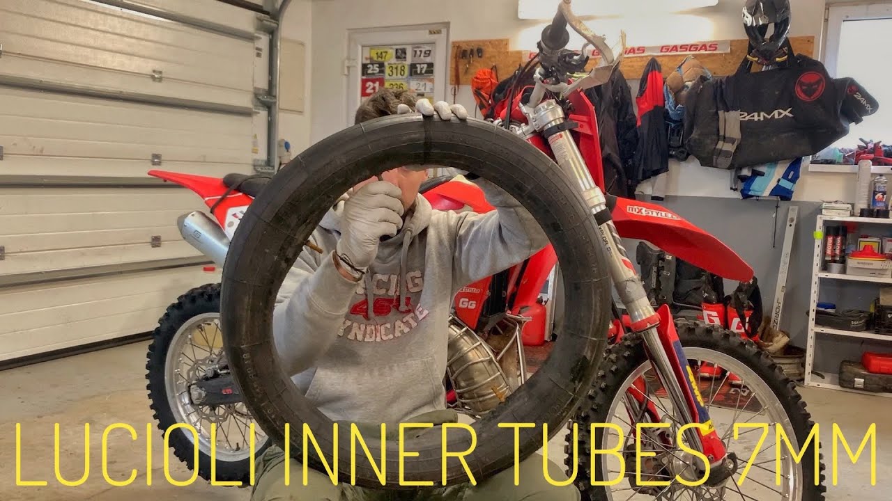 CZ - LUCIOLI INNER TUBES - 7 MM DUŠE DO ZADNÍHO KOLA - MÁ ZKUŠENOST