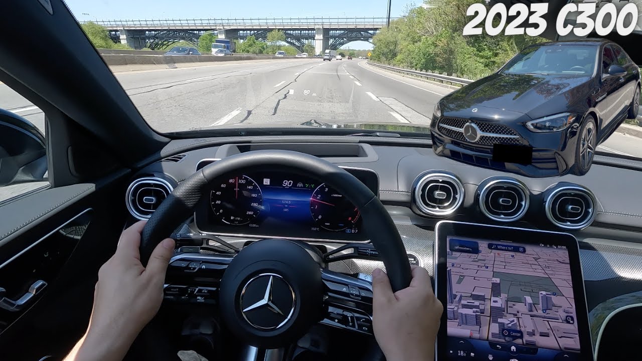 Впечатления от вождения Mercedes-Benz C300 2023 года!