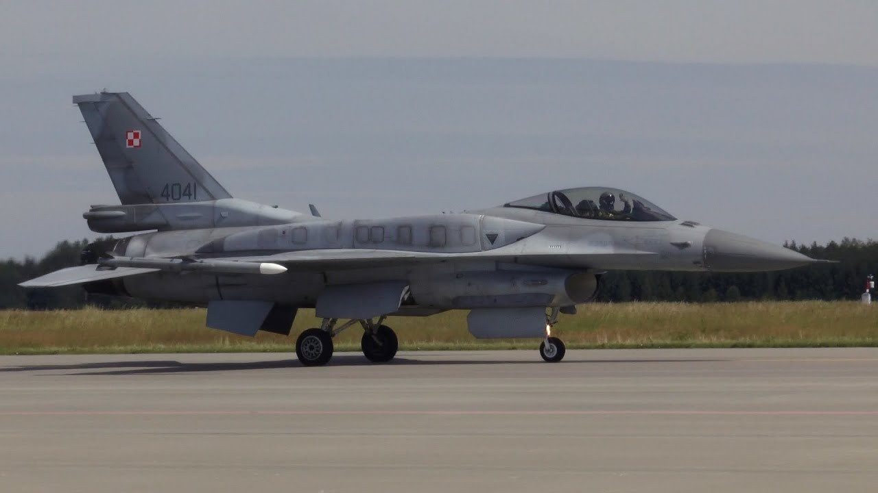 F-16 Tiger Demo Team Poland training - Krzesiny (EPKS) - 15.06.2021 r.