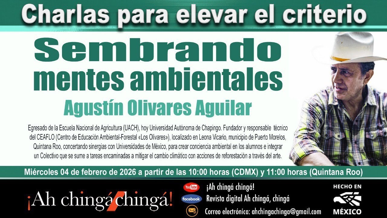 Sembrado mentes ambientales, #¡Ahchingáchingá!