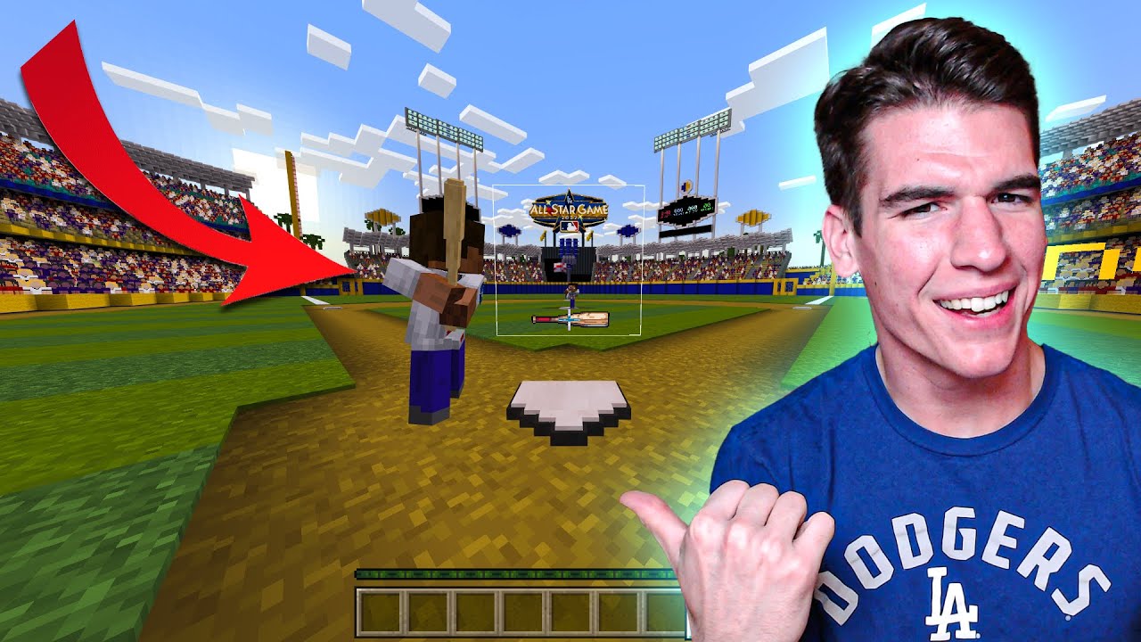 PLAYING BASEBALL IN MINECRAFT?! MLB Home Run Derby 2022
