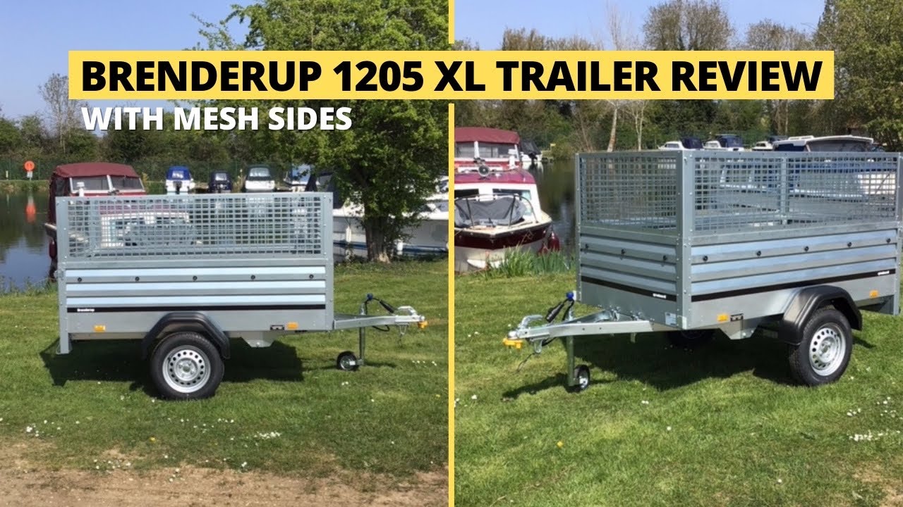 Brenderup 1205 XL Trailer with Mesh Sides **FULL REVIEW**