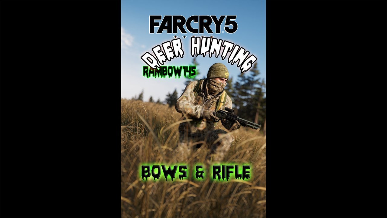 Лук и винтовка для охоты на оленей в Far Cry 5