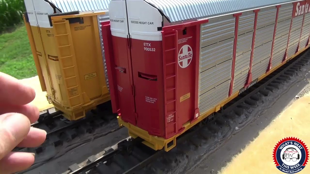 USA Trains Bi-Level Autorack Movie