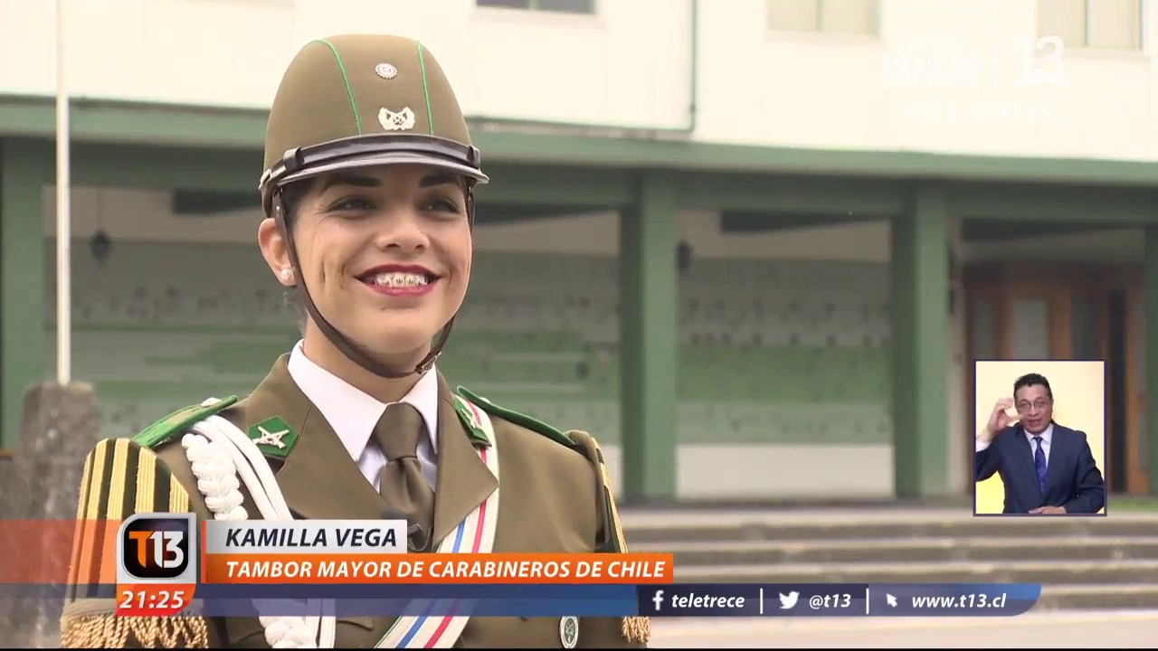 Kamilla Vega, la primera mujer 