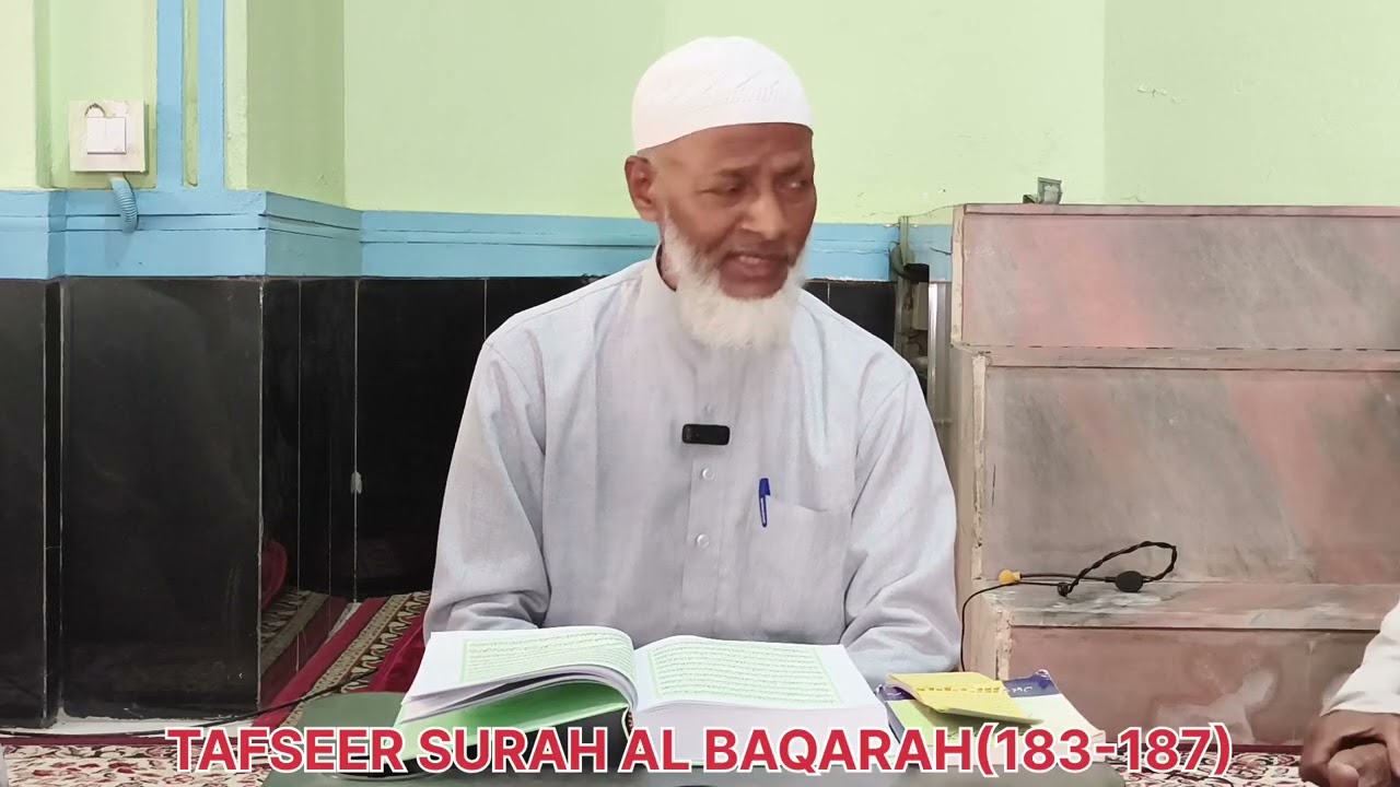 TAFSEER SURAH BAQARAH(183-187)| ROZE KI FADILAT AUR AHKAMO MASAEL| MAULANA HASAN HABIB FALAHI 
