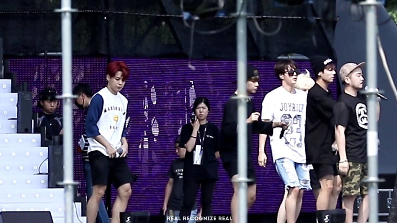 150702 방탄소년단 광주 하계 유니버시아드 대회 전야제 :: 쩔어 DOPE (슈가 ver.) (Rehearsal ver.)