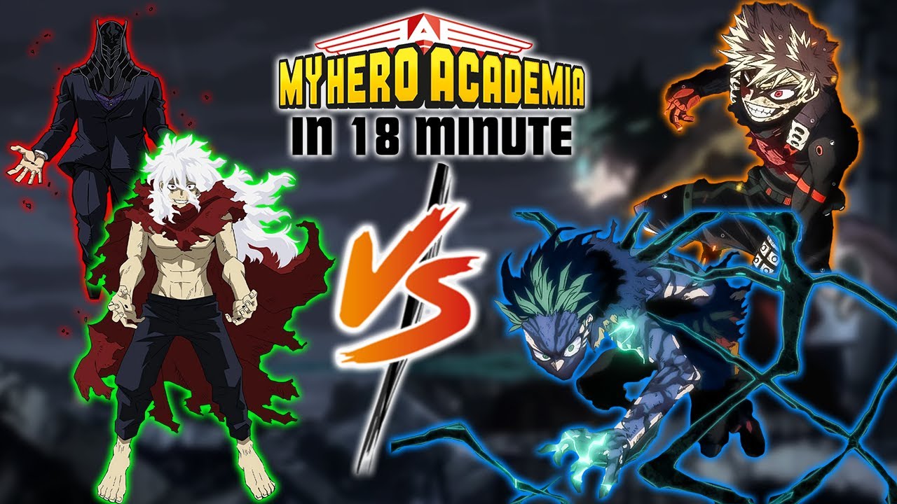 My Hero Academia in 18 minute | Sezonul 8