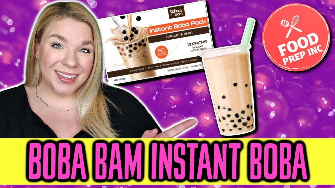 How To Make Costco Boba Bam Instant Boba Pack Brown Sugar