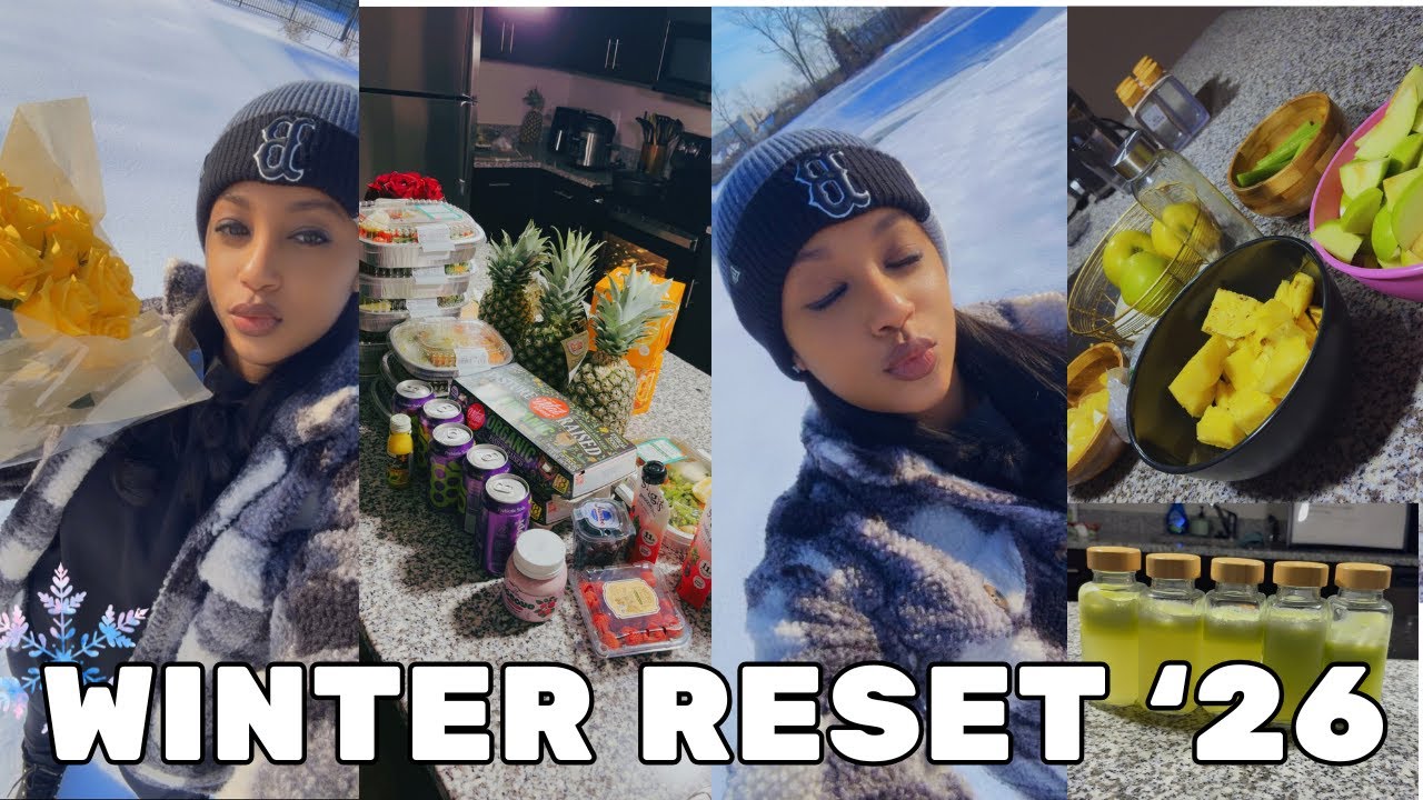 VISUAL DIARIES| SUNDAY RESET + SPROUT HAUL + SNOW DAY '26